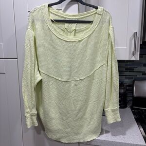 Free People We The Free long sleeve pullover top
